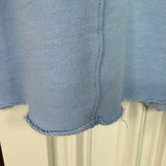 Aerie Soft Blue Knit crewneck sweatshirt Like New Medium - Picture 6 of 9